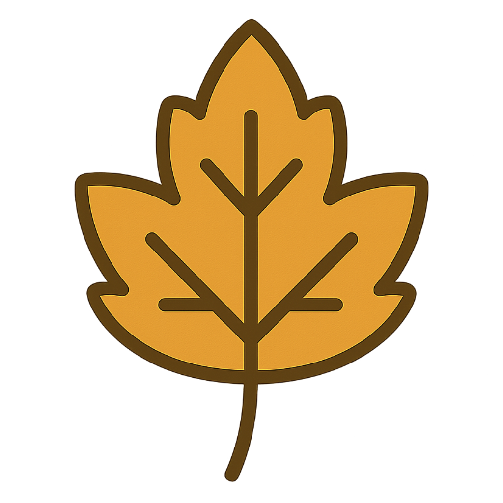 leaf sticker