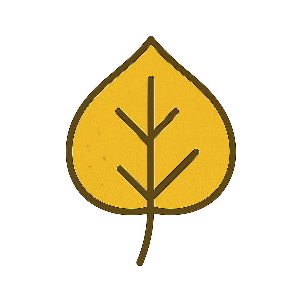 leaf sticker