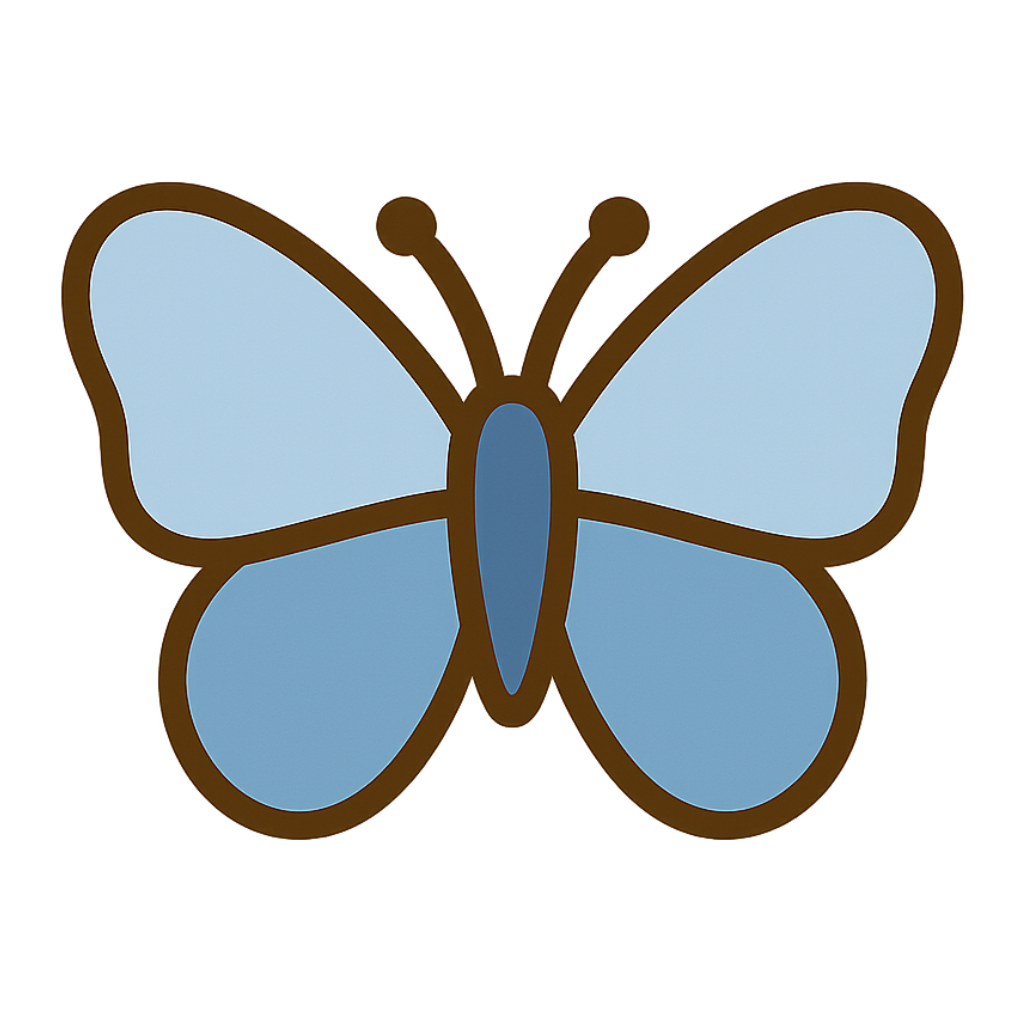 butterfly sticker