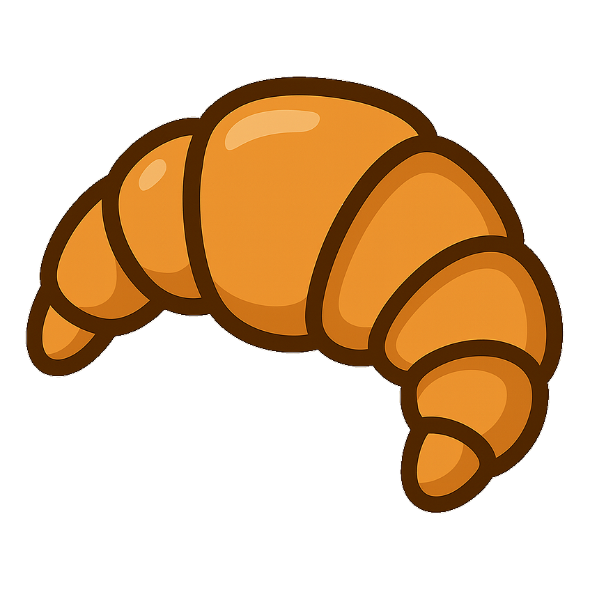 croissant sticker