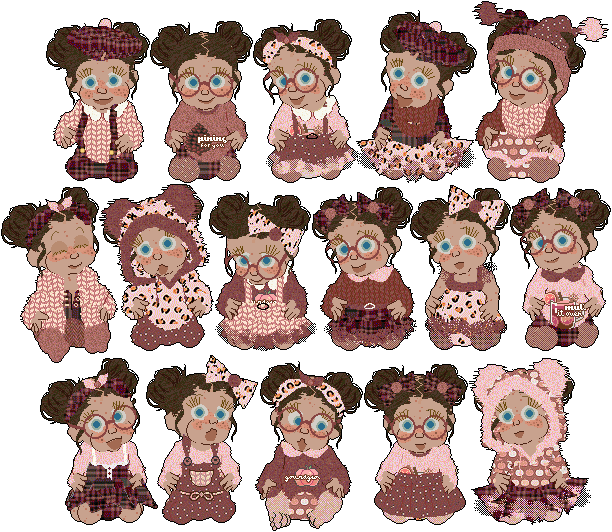blushing pumpkins set