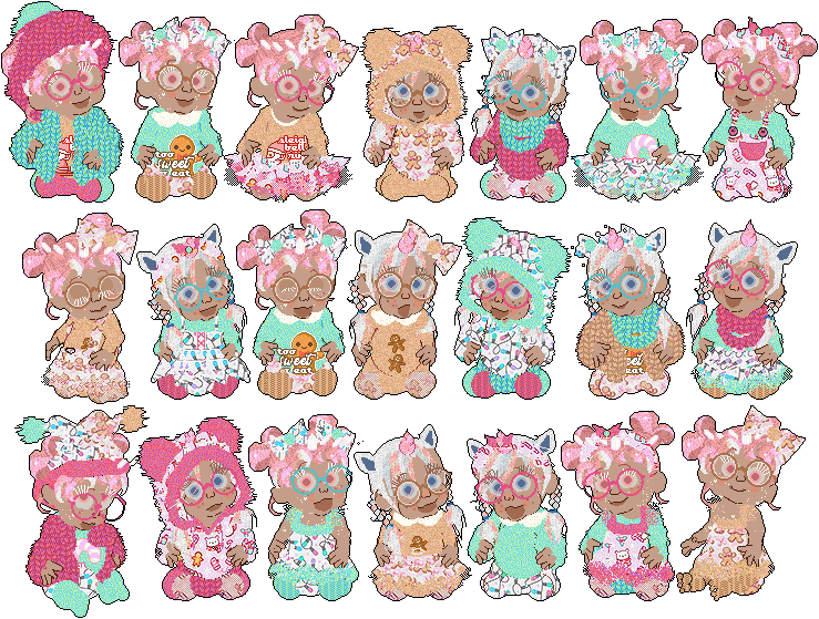 pastels & jingle bells