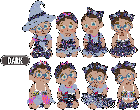 dark type set