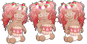 little lion's tails  hairstyle