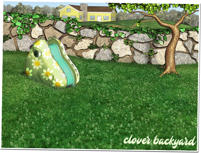 clover backyard