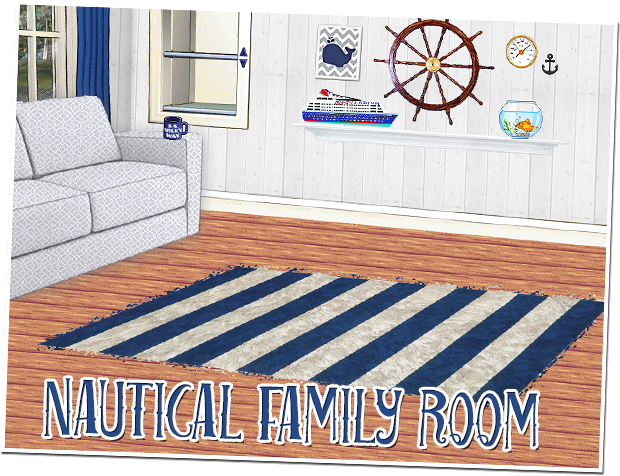 nautical family room