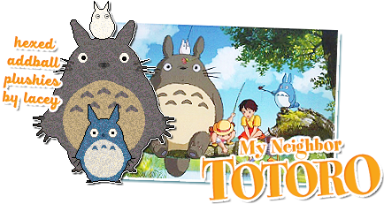 totoro plushies