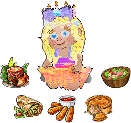 assorted cruise food