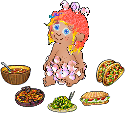 assorted cruise food